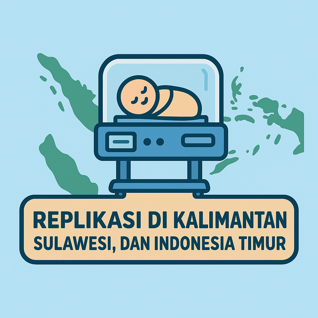 Replikasi di Kalimantan, Sulawesi, dan Indonesia Timur