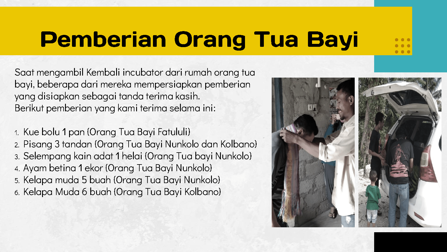 Mini Factory Incubator di Kupang